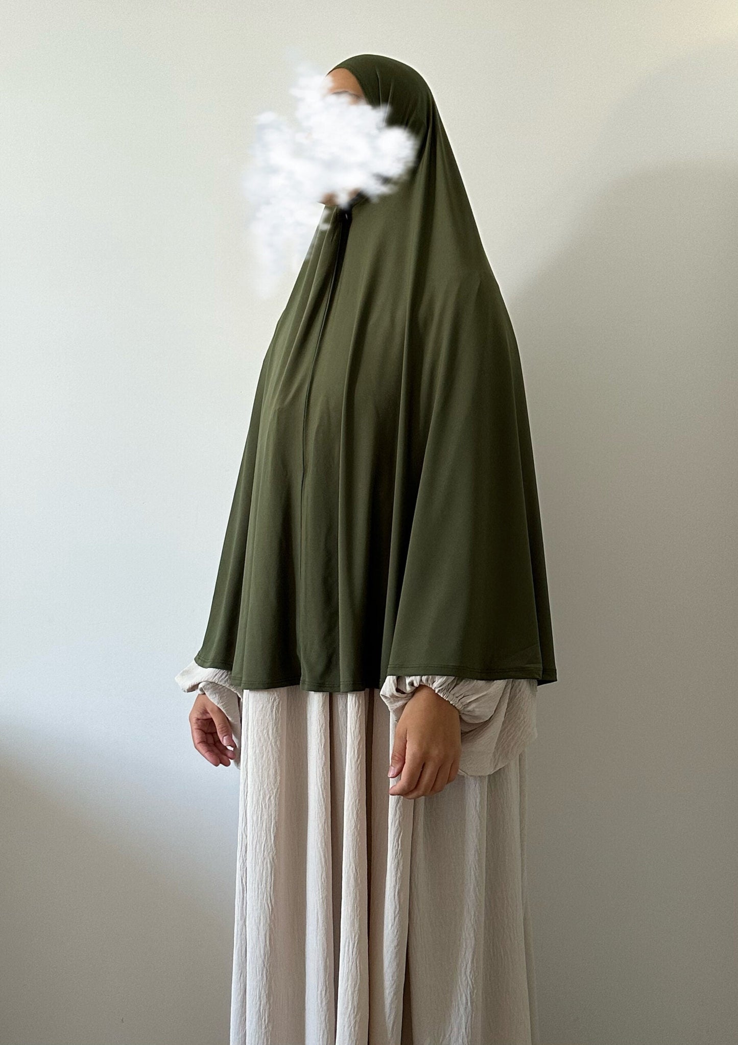 KHIMAR COURT JERSEY PREMIUM A ENFILER [KAKI]