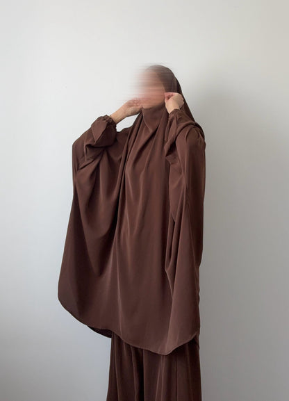 JILBEB 2 PIECES JUPE SOIE DE MEDINE ( QUALITE PREMIUM )